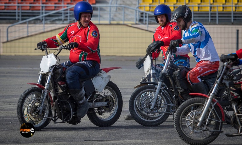 Матчевая встреча по мотоболу, на призы председателя Брестской областной организационной структуры ДОСААФ