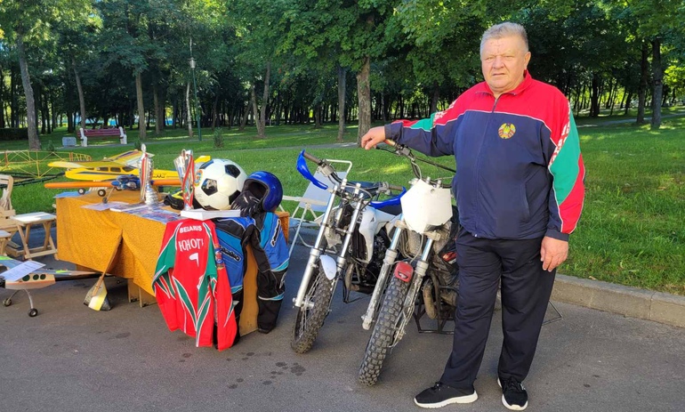 Пинская ГОС ДОСААФ приняла участие в праздновании Дня города Белоозёрска