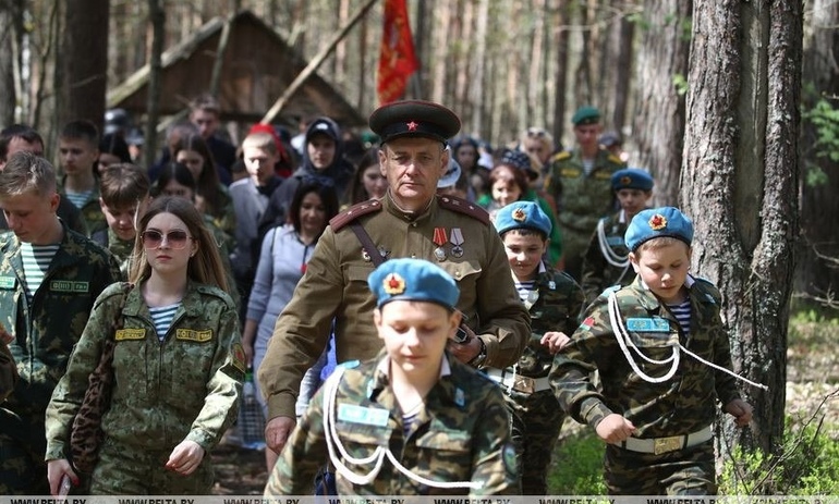 Прикоснуться к истории: пинчуки приняли участие в акции «Победа – гордость поколений»